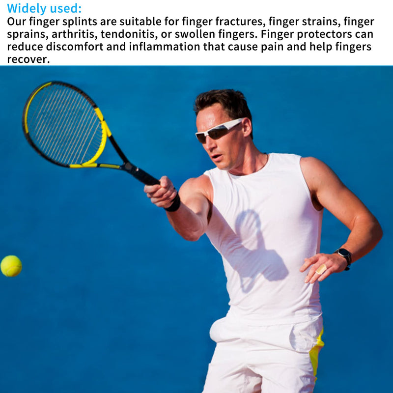 [Australia] - Lechengjia Acteso Neoprene Finger Clip Bracket - Damage Support for Mallet Finger and Broken Finger Finger Clip Protection (complexion) 