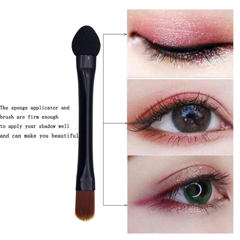 [Australia] - Vôsaidi Eyeshadow Brushes Makeup Brushes 10pcs Eyeshadow Sponge Dual Sides Eyeshadow Applicator Travel Eyeshadow Brush Concealer Brush 