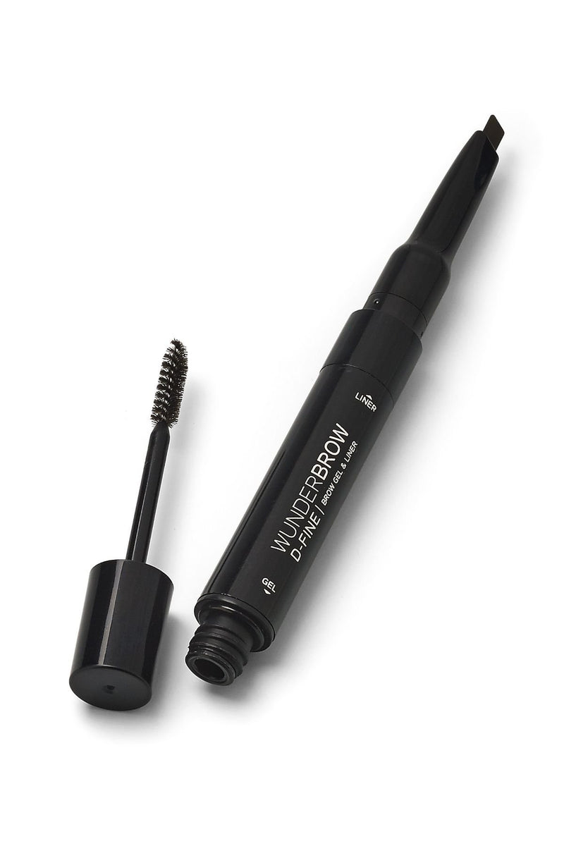 [Australia] - Wunder2 D-Fine Brow Pencil & Eyebrow Gel Multi-Use for Fuller Brows, Brunette (Brow Liner 0.007 Oz & Brow Gel 0.1 Oz) 