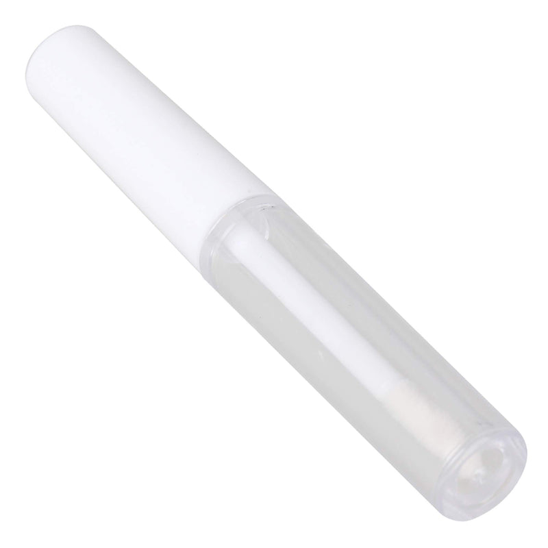 [Australia] - RDEXP 1.3ml Empty Lip Gloss Tube Lip Gloss Wand Bottles Containers Pack of 10 (White Cap) 