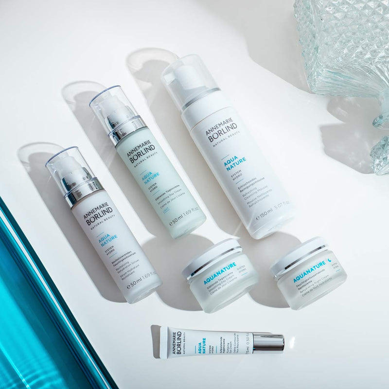 [Australia] - ANNEMARIE B√ñRLIND - AQUANATURE Rehydrating Night Cream - Papyrus and Glasswort Extracts for Lasting Hydration - Nourishes, Regenerates, Rehydrates - 50ml 