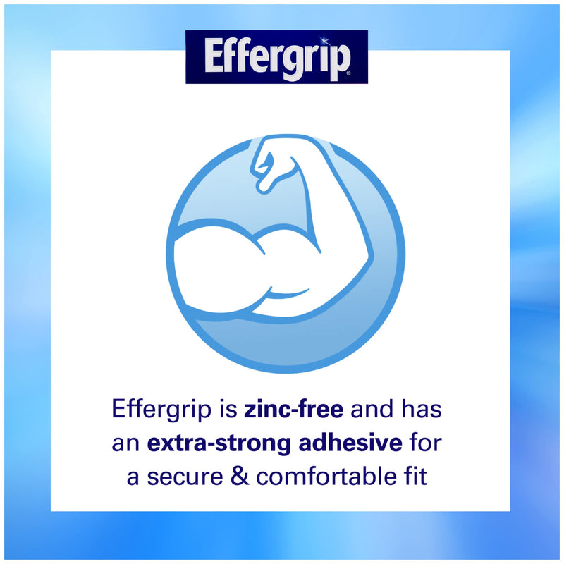 [Australia] - Effergrip Denture Adhesive Cream | Extra Strong Denture Holding Power | 2.5 OZ 