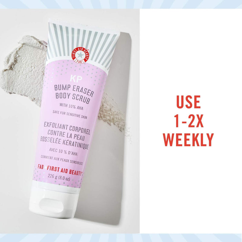 [Australia] - First Aid Beauty KP Bump Eraser Body Scrub Exfoliant for Keratosis Pilaris with 10% AHA 