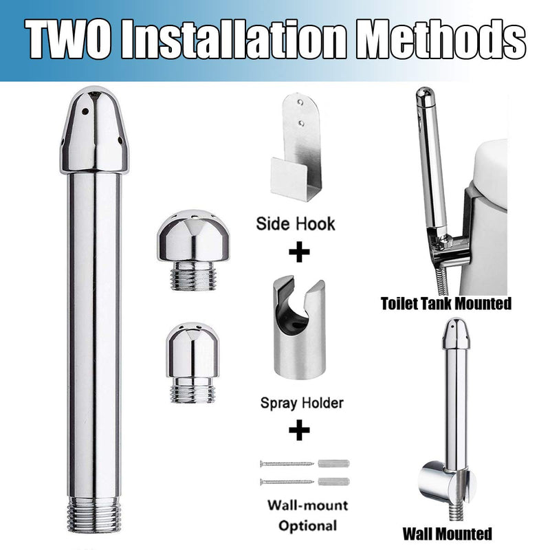 [Australia] - Shower Douche Enema Kit with hook up, Colon Nozzle Cleaner System with 59 inch Shower Hose and 3 Heads for Men Women Cleaning 