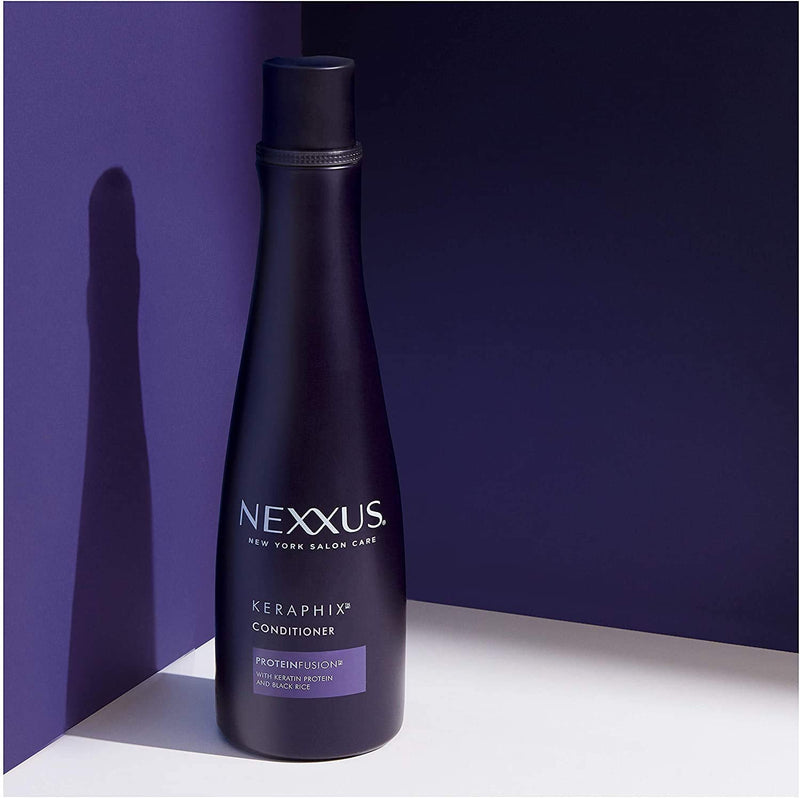 [Australia] - Nexxus Keraphix Conditioner for Damaged Hair Keraphix with ProteinFusion Silicone-Free With Keratin Protein and Black Rice 13.5 oz 