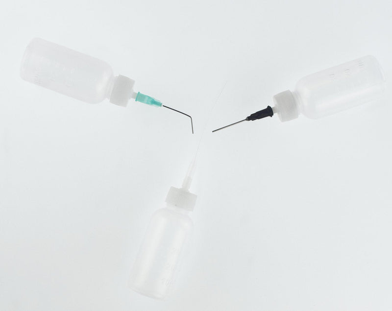[Australia] - Dispensers Applicator Kit - Syringes,Plastic Squeeze Bottles and Needle Tips,Works for Precisely Delivery Grease,Oil Dispensing,Liquid Glue and Ink 