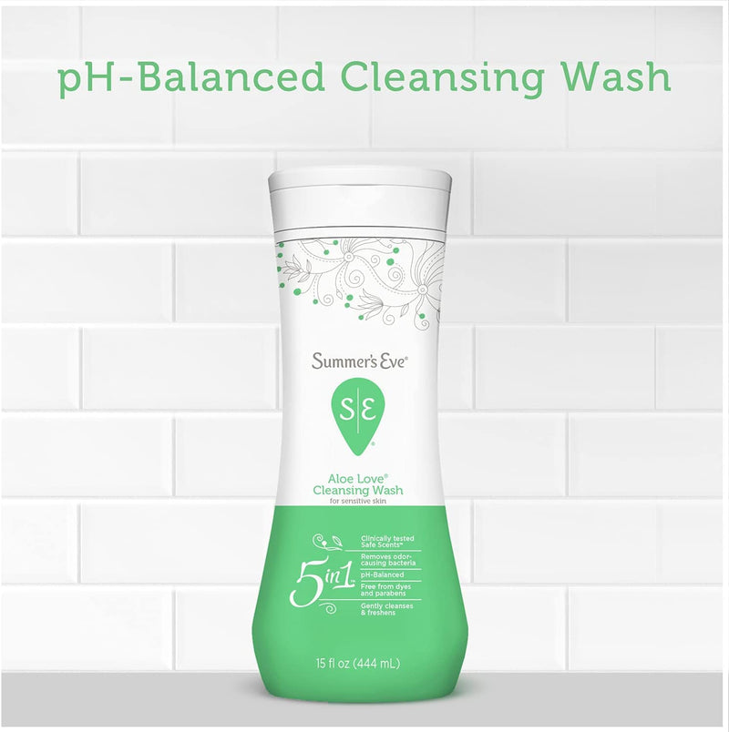 [Australia] - Summers Eve Cleansing Wash Aloe Love (Sensitive Skin), 15 Oz 