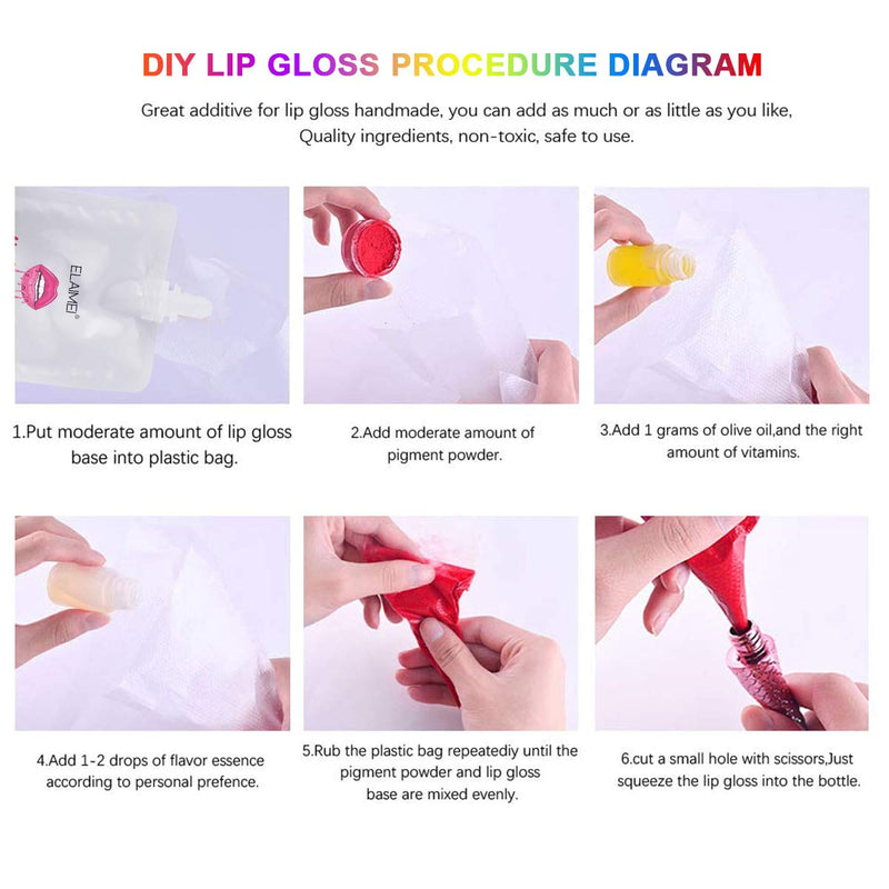 [Australia] - Moisturize Lip Gloss Base, Clear Base Lip Gloss, Lip Gloss Base Oil Material Lip Makeup Primers, Non-Stick Lipstick Primer for DIY Handmade Lip Balms Lip Gloss (100ML) 