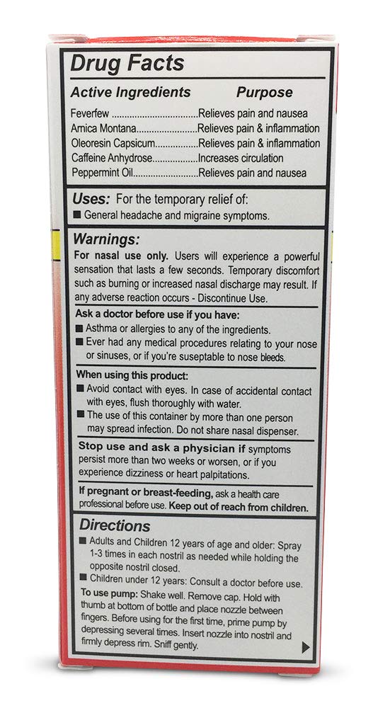 [Australia] - Sinus Plumber Headache Nasal Spray – Headache Formula 