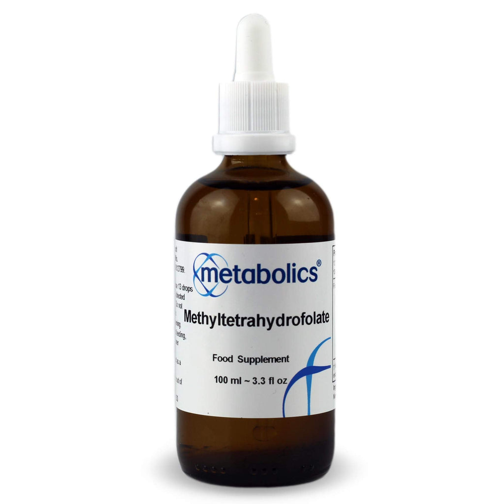 [Australia] - Methyltetrahydrofolate Vitamin B9 5MTHF Liquid by Metabolics | Folic Acid Supplement from Calcium L Methyl Folate | Suitable for Vegans & Vegetarians- Additive Free 