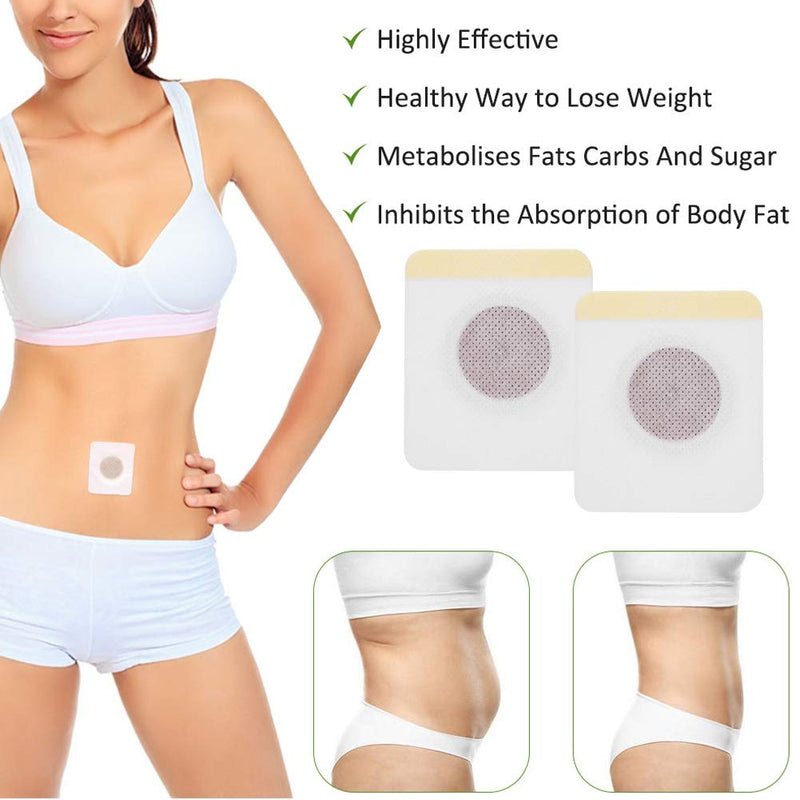 [Australia] - Slimming Patch, Weight Loss Patch,50Pcs Slimming Patchweight Loss Nutritionalsupplement Loss Fat Firming Sticker Plaster for Fat Burners Navel Sticker Woman 