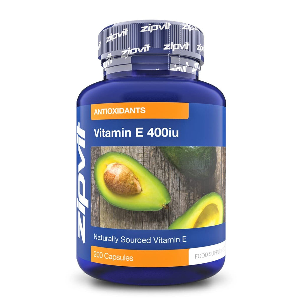 [Australia] - Vitamin E 400iu Supplement, 200 Softgel Capsules, Powerful Antioxidant, Protects Cells from Oxidative Stress, Supports Immune System, Over 6 Month Supply 