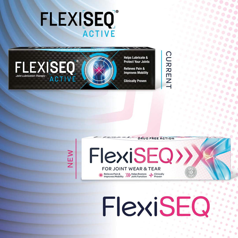 [Australia] - FlexiSEQ Gel, 50g, Drug-Free, for Joint Wear & Tear, Pain Relief Gel, (Packaging May Vary) Active 50 g (Pack of 1) 