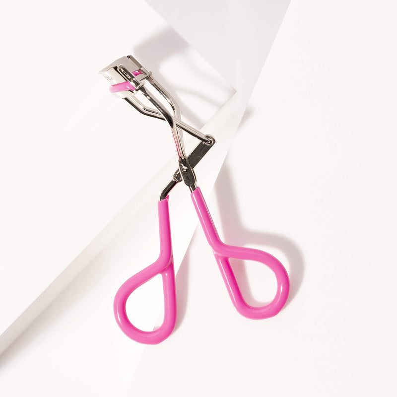 [Australia] - Tweezerman Neon Great Grip Eyelash Curler, Pink, 0.3 Ounce 