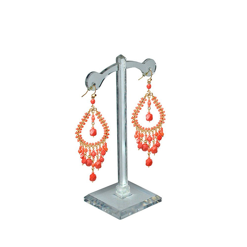[Australia] - Azar Displays 900405 5" H Acrylic Earring Tree (10 Pack) 