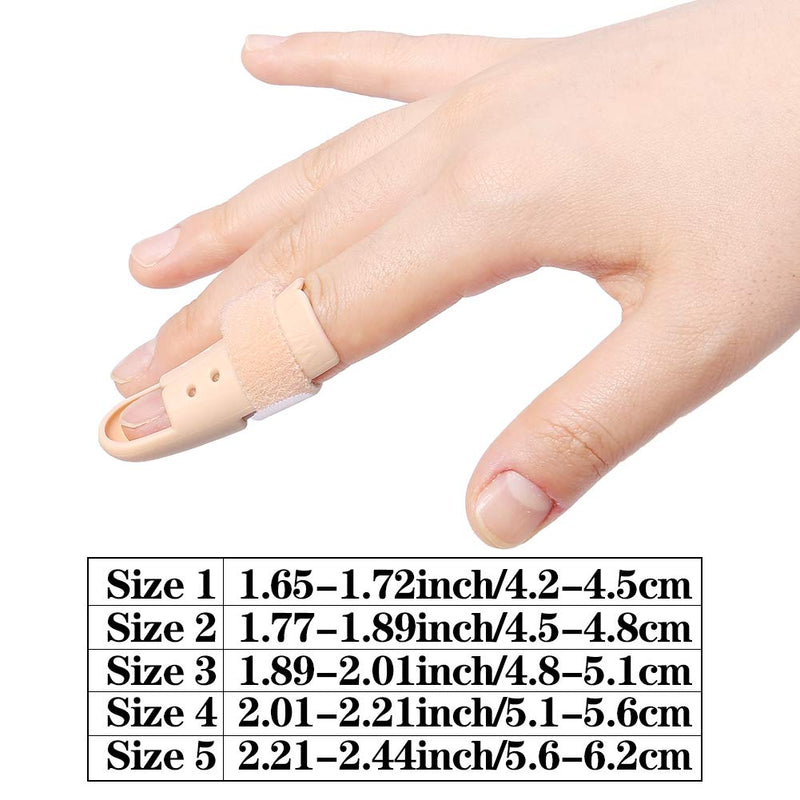 [Australia] - Havenport 15 Pcs Finger Splint Brace, Mallet Finger Splints Pinky, Plastic Finger Protector Support for Arthritis Basketball, Adjustable Finger Immobilizer for Broken Finger Joint Fracture Pain 