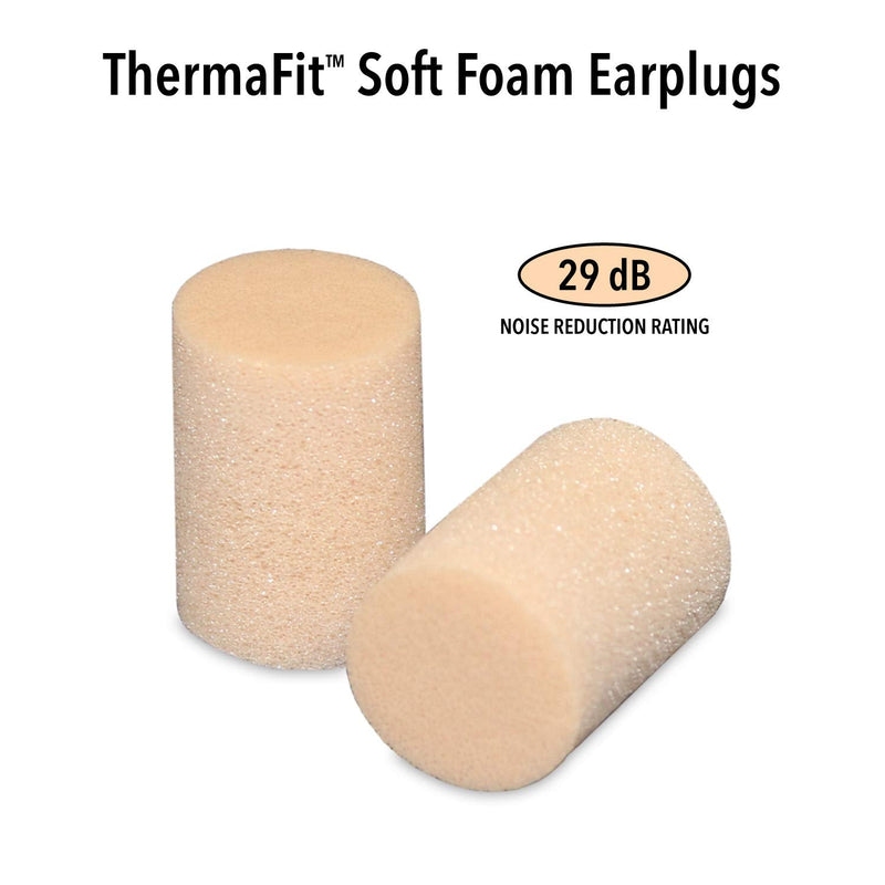 [Australia] - Mack’s ThermaFit Soft Foam Earplugs, 40 Pair - Comfortable Ear Plugs for Sleeping, Snoring, Work, Travel & Loud Events 