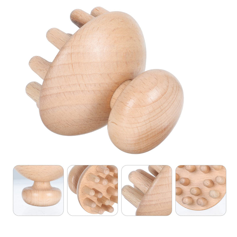 [Australia] - FOMIYES Wood Therapy Mushroom Wood Massager Mushroom Wood Therapy Tool Maderoterapia Mushroom Full Body Wood Massager Gua Sha Tools for Women Men Relief 