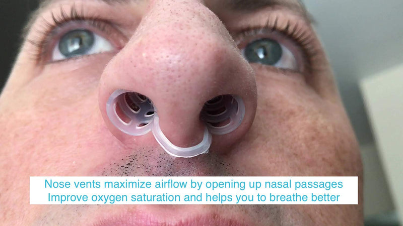 [Australia] - Anti-Snoring Nose Vents by Snore Bastion - Set of X Large ONLY (XL) - Nasal Dilator to Stop Snoring - Nostril Opener- Snoring Aid - Anti Snoring Devices 