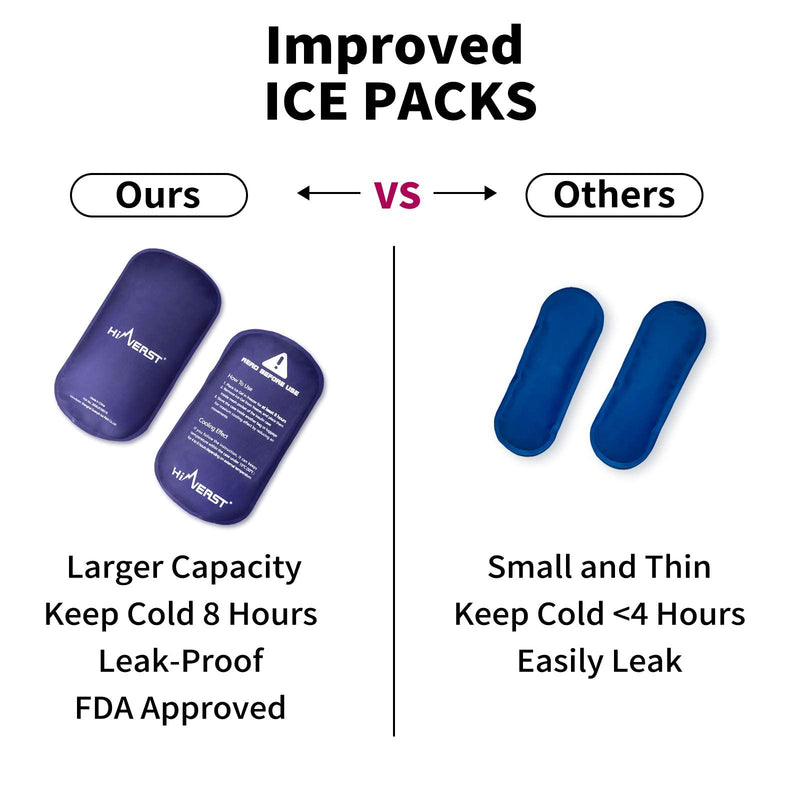 [Australia] - Insulin Travel Cooler Bag, with 2 Ice Packs (2022 Larger Design) Insulated Diabetic Organizer Medicine Case (X-Large) X-large 
