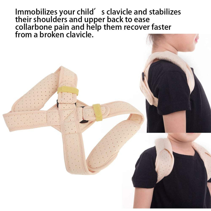 [Australia] - Clavicle Support, Clavicle Brace & Posture Corrector, Kids Back Brace Shoulder Belt for Injuries & Fractures and Shoulder Support Strap for Upper Back Straightening 