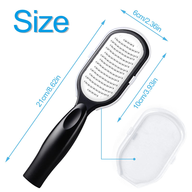 [Australia] - Sularpek Foot File, Foot Scraper, Best Foot Care Pedicure Metal Surface Tool to Remove Hard Skin Can Be Used on Both Wet and Dry Feet, Surgical Grade Stainless Steel File 