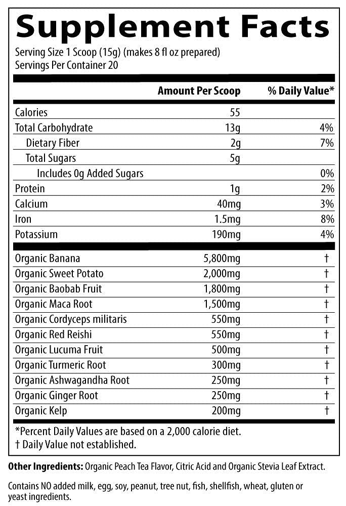 [Australia] - MRM Nutrition Organic Pre-Workout Powder | Island Fusion Flavored | Superfoods + 150mg Natural Caffeine + adaptogens | Clean Energy + Focus| Healthy Blood Flow | Vegan + Non-GMO | 20 Servings 