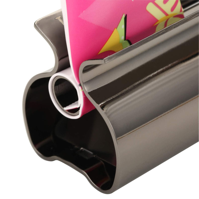 [Australia] - Toothpaste Squeezer - Metal Tube Squeezer Stainless Steel Tube Wringer UDQYQ Toothpaste seat Holder Stand (2 Pack) Black 
