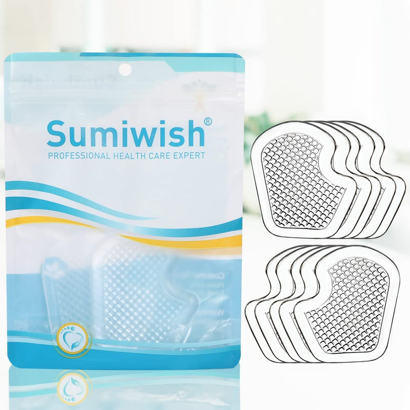 [Australia] - Sumiwish Metatarsal Pads, 10 Count Gel Cushions, Ball of Foot Cushion Protect and Relieve Metatarsal, Sesamoid, Ball of Foot Pain - 5 Pairs 