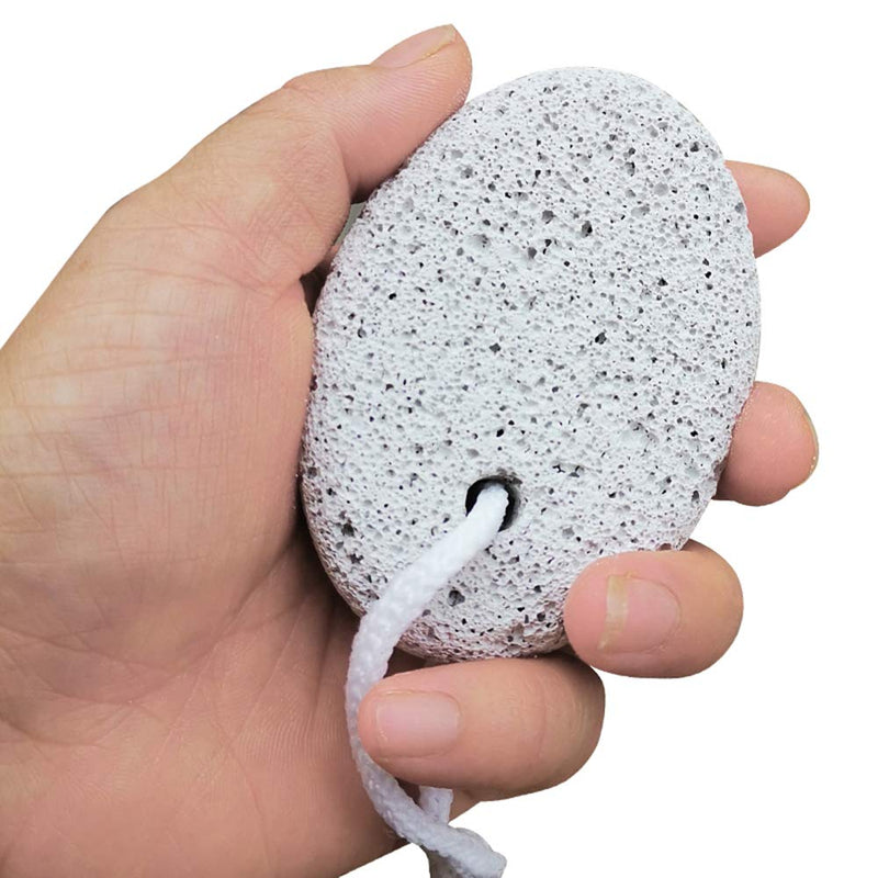 [Australia] - The Original Pumice Stone for Feet and Foot File Set – Rust-Resistant Stainless Steel Foot Scrubber, Scraper, or Callus Remover and Stone Help Smooth Rough, Dry Heels and Feet – Spa and Pedicure Items 