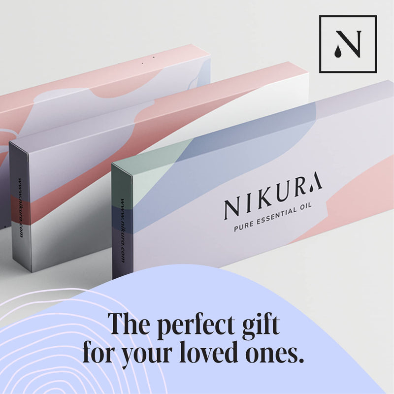 [Australia] - Nikura Citrus Selection Essential Oil Set - 5 x 10ml- 100% Pure Aromatherapy Oils - Bergamot Oil, Lemon Oil, Lime Oil, Tangerine Oil, Sweet Orange Oil 