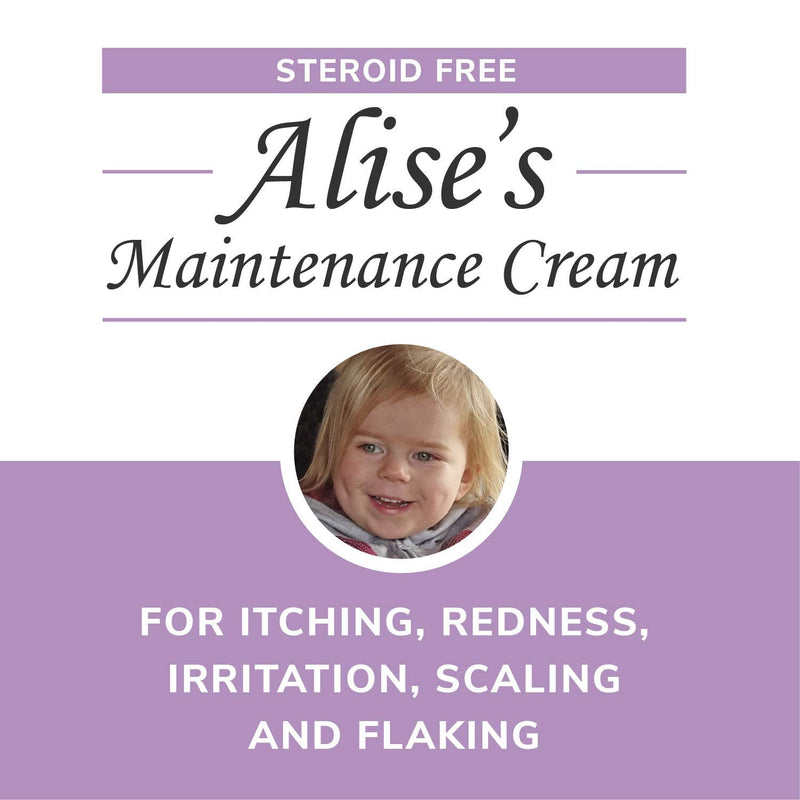 [Australia] - Noble Formula, Alise's Maintenance Cream, Steroid Free with 5% Ammonium Lactate, 0.125% Pyrithione Zinc (ZnP), Moisturizing Cream, 4 oz 