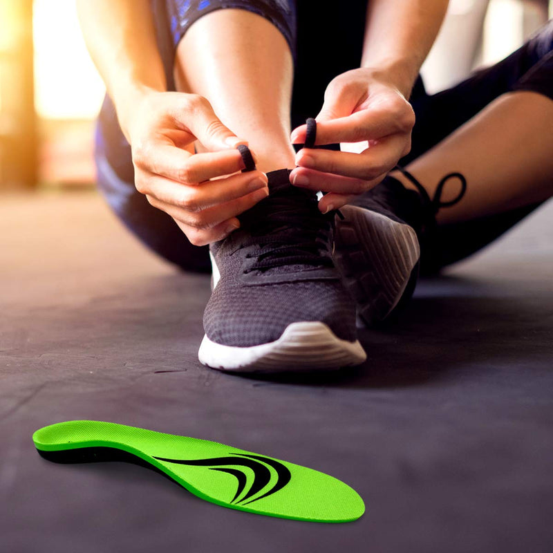 [Australia] - Orthotic Sports Insoles by FootActive | NHS - Approved | High Impact Advanced Orthotic Arch-Support Insoles for Sports, Athletics, Leisure, Work & Play | Relieves Plantar Fasciitis & Heel Pain 3/4.5 UK 