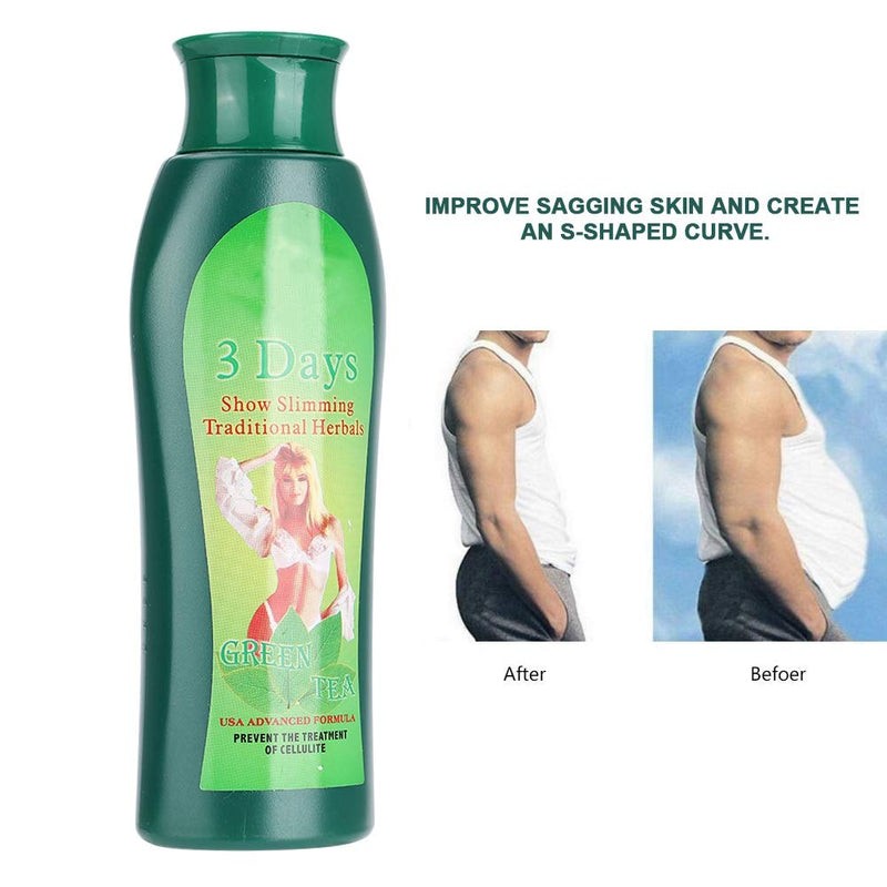 [Australia] - 200ML Anti Cellulite Cream, Herbal Green Tea Body Slimming Firming Cream Waist Abdomen Thigh Tightening Cream for Body care and weight loss. 