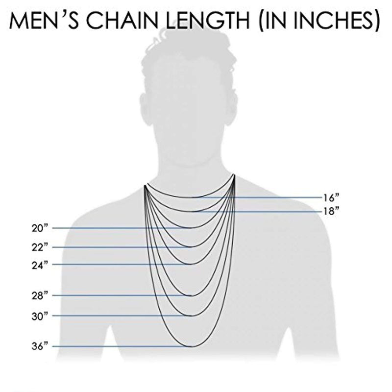 [Australia] - Sterling Silver 2mm diamond cut rope chain necklace- Made In Italy Rhodium 16.0 Inches 