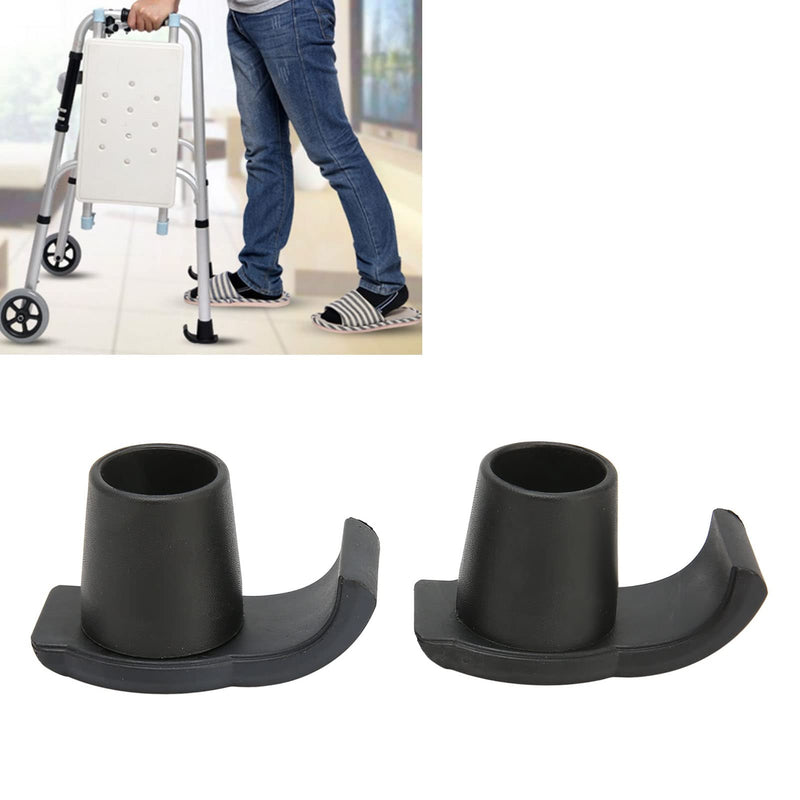 [Australia] - Socobeta 1 Pair Walker Ski Glides, Walking Frame Caddy Rubber Safety Moving Prevent Slip Coaster Skis, 33mm / 1.3inch Outer Diameter 