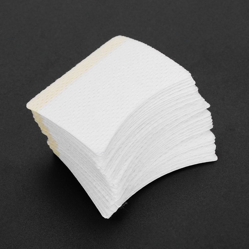 [Australia] - 120pcs Eyelash Extension Pads Disposable Cotton Sticker Under Eye Lash Patch for Eyelash Perming, Eyelash Tinting, Eyelash Glue Cleaning Remove 