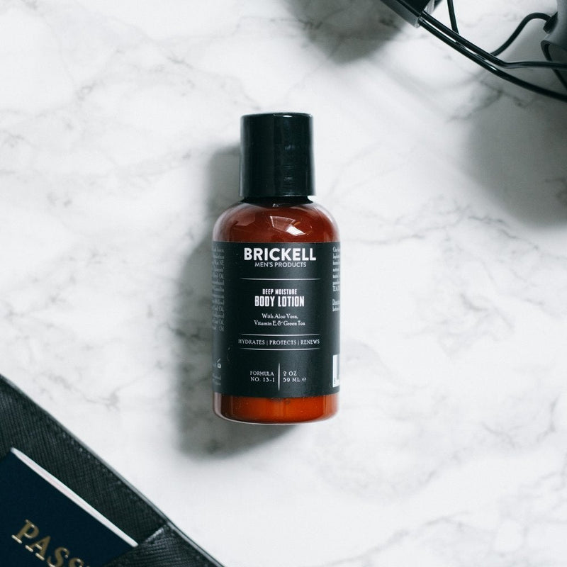 [Australia] - Brickell Men's Deep Moisture Body Lotion for Men, Natural and Organic Protects and Hydrates Dry Skin, 59 ml, Scented‚Ä¶ 