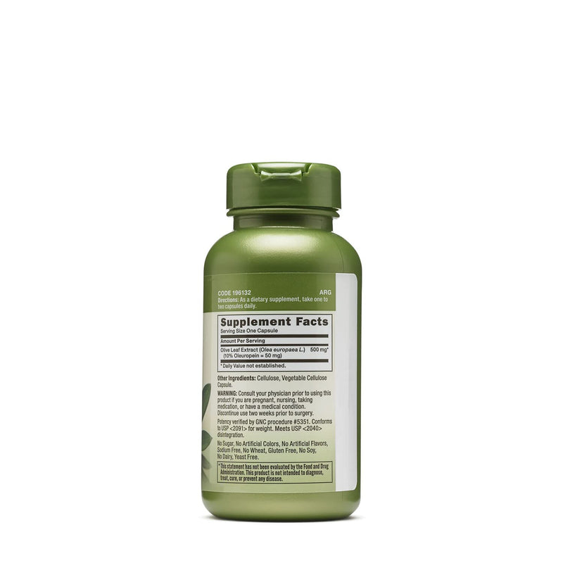 [Australia] - GNC Herbal Plus Olive Leaf 500 mg 