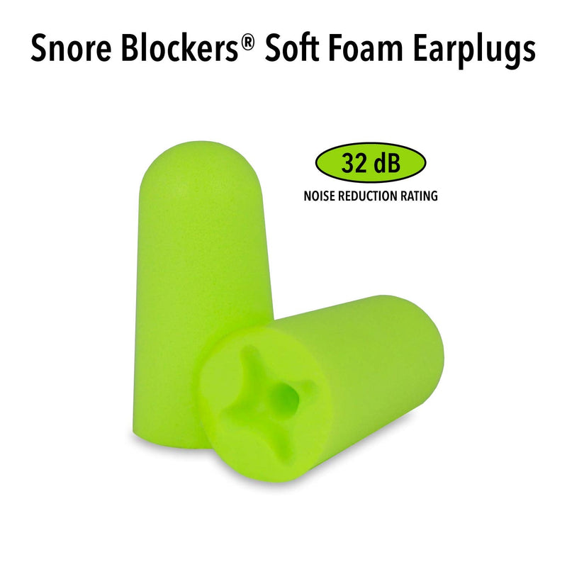 [Australia] - Macks Snore Blockers Soft Foam Earplugs, 12-Pair (Pack of 2) 