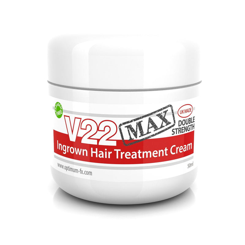 [Australia] - V22 MAX Ingrown Hair Treatment Cream Double Strength Paraben and Cruelty Free - 50ml 