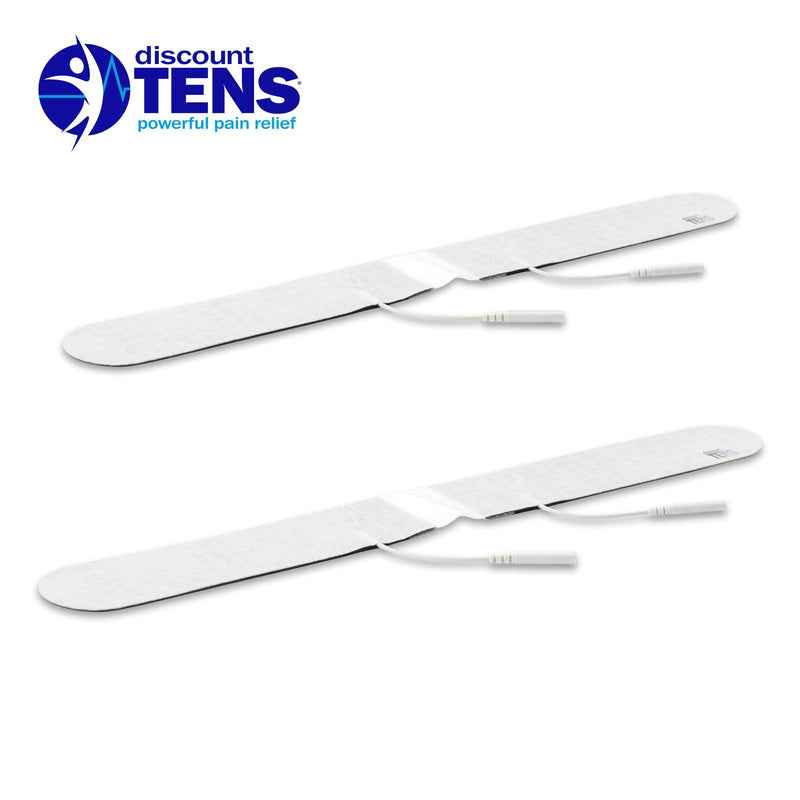 [Australia] - TENS Electrodes, 2 Premium Quality 13 inch x1.5 inch Lower Lumbar Strip Self Adhesive Electrodes for TENS Units, Wired TENS Unit Electrodes, Discount TENS Brand 