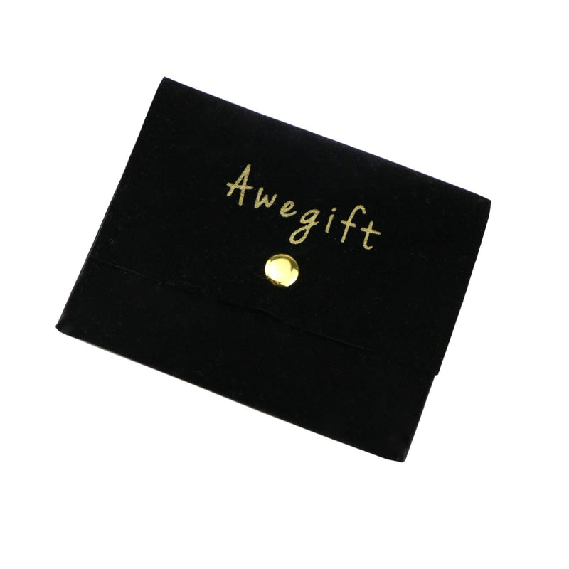 [Australia] - Awegift Personalized Name Necklace 18K Gold Plated New Mom Bridesmaid Gift Jewelry for Women Abigail 