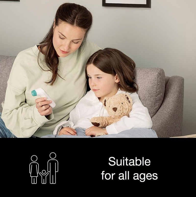 [Australia] - Braun TempleSwipe Forehead Thermometer (colour-coded temperature display, safe, hygienic, fast, clinically accurate, gentle, easy to use, for all ages) BST200 single 