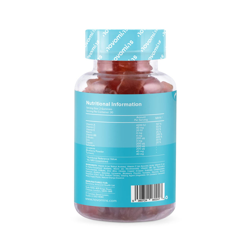 [Australia] - Chewable Biotin Hair Vitamins for Hair Growth - Anti Hair Loss Thinning Hair Multivitamins - Added Essential Multivitamins Support Skin Collagen & Nails - Novomins 