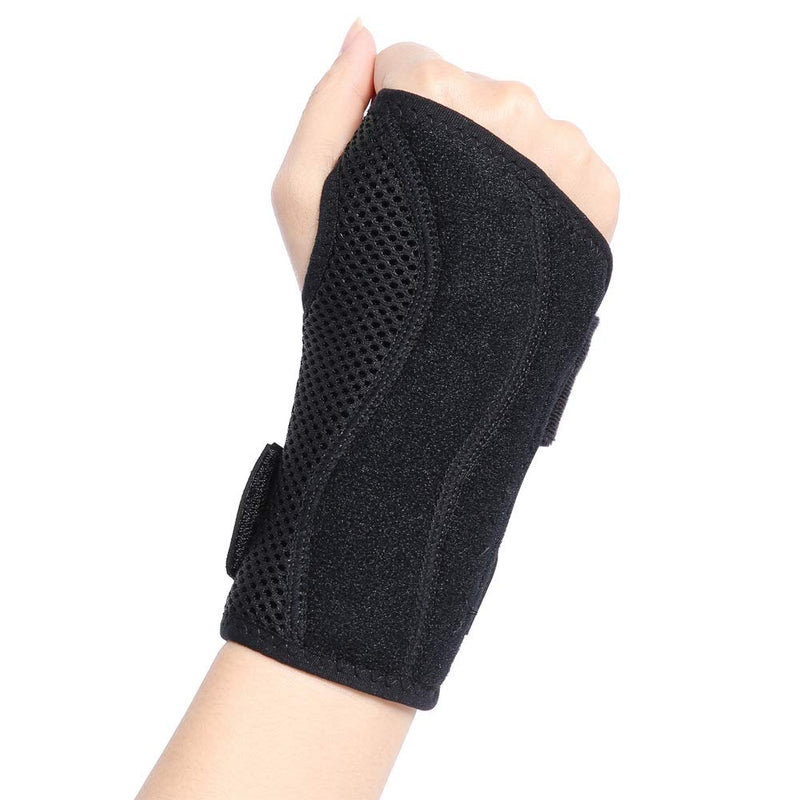 [Australia] - TMISHION Adjustable Breathable Sports Wristbands Hand Holder Ideal for Pain Relief Carpal Tunnel Syndrome, Wrist Pain, Sprains, Left, Right 