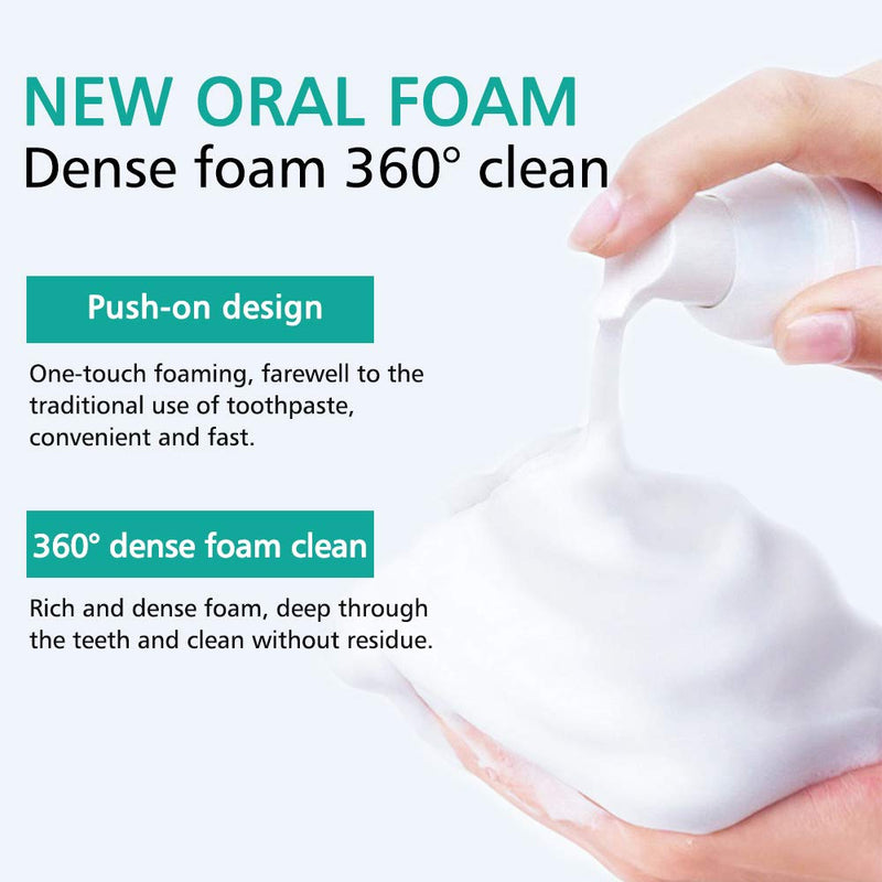 [Australia] - Teeth Whitening Toothpaste, 2 Pack Citrus Baking Soda Toothpaste, Foam Whitening Toothpaste, Ultra-fine Mousse Foam Deeply Cleaning Gums, Stain Removal, Natural Mouth Wash Water Mint 2.11 Fl Oz (Pack of 2) 