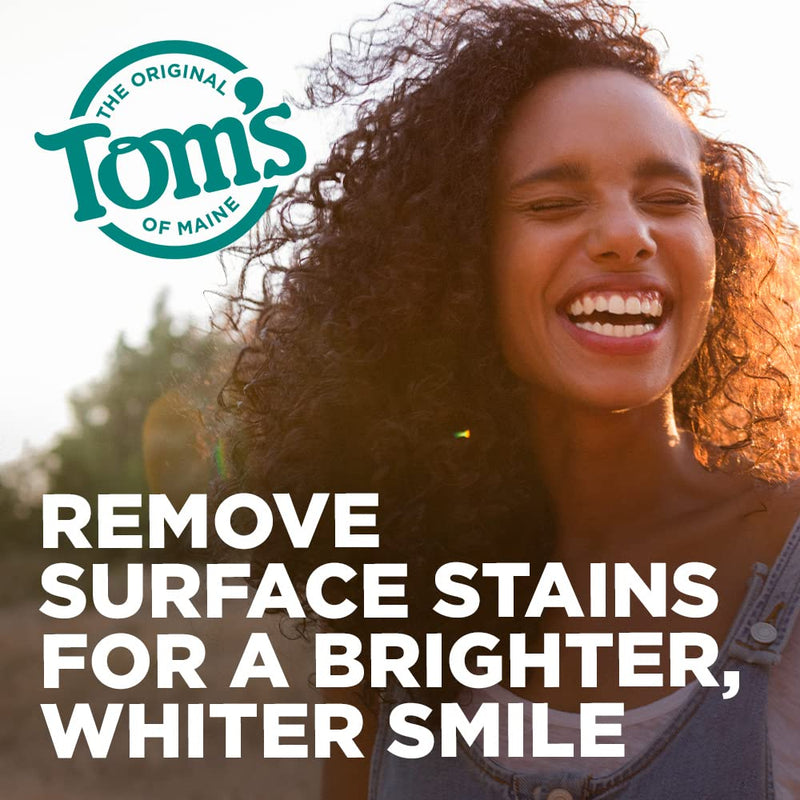[Australia] - Tom's of Maine Fluoride-Free Antiplaque & Whitening Natural Toothpaste, Spearmint, 5.5 oz. 2-Pack (Packaging May Vary) 5.5 Ounce, 2 Pack 