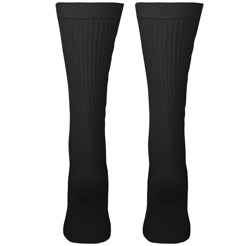 [Australia] - Truform Compression Socks, 15-20 mmHg, Men's Crew Length Mid-Calf Cushion Foot Socks, Black, X-Large X-Large (1 Pair) 