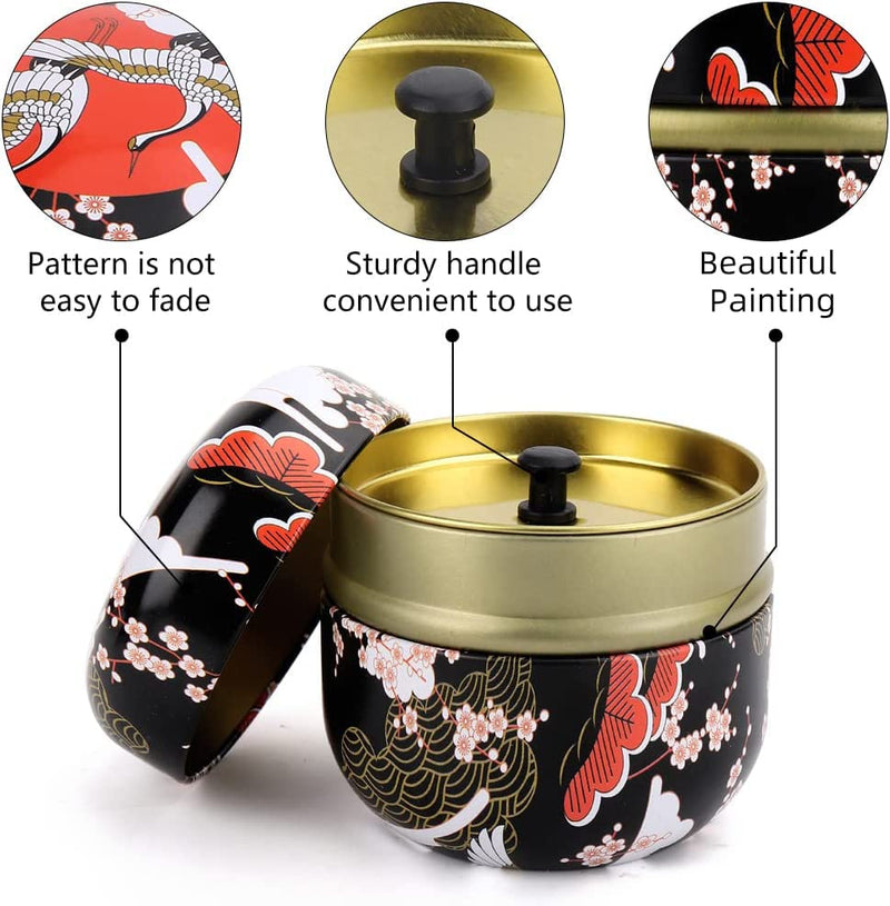 [Australia] - LIONVISON Baby Powder Case,Body Powder Puff Box with Soft Powder Puff Travel Container for Body Powder,Home Travel Powder Case for Talcum Powder and Loose Powder（Black）(Not Include Powder) Black 